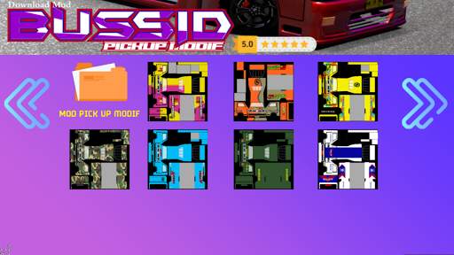 Mod Bussid Pick Up Terpal screenshot 7