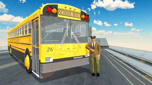 Modren School Bus Up Hill Driving:Summer Trip screenshot 6