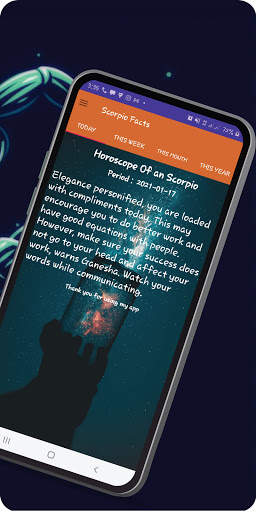 Scorpio Facts - Simple Scorpio Daily Horoscope App screenshot 2