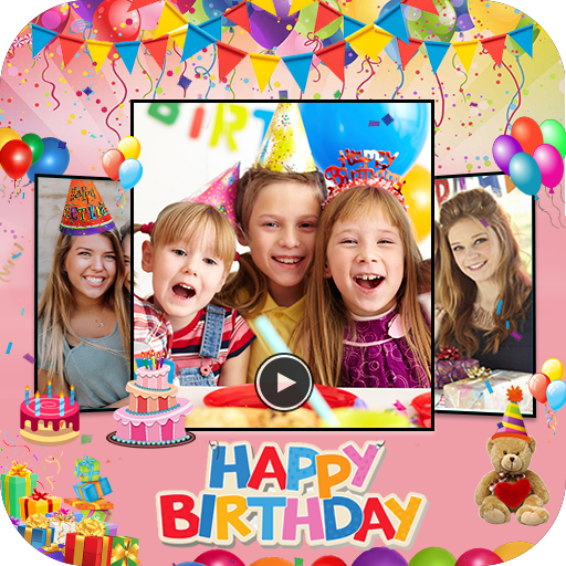 Birthday Video Maker 2021 : Birthday Wish Maker icon