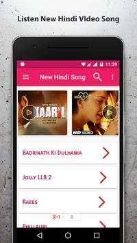 New Hindi Video Songs 2017 screenshot 1