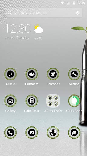 Leave-APUS Launcher theme screenshot 1