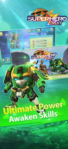 Superhero Fruit: Robot Fight screenshot 3