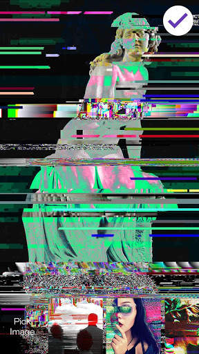 Glitch art Screen Lock screenshot 3