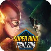 Multi Superhero Ring Fight 2018 icon