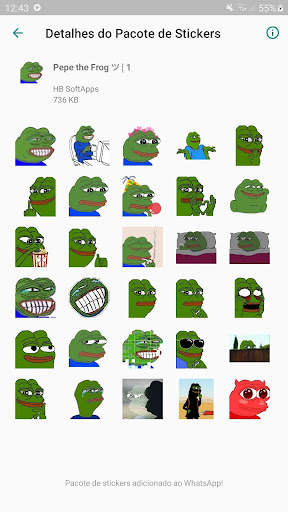 HB Stickers - Figurinhas para WhatsApp screenshot 2