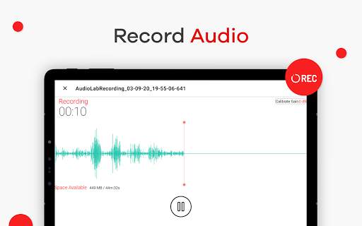 AudioLab - Editor de audio y Creador de Ringtone screenshot 3