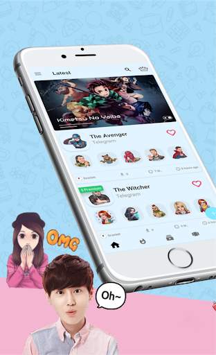 Takao Sticker - WhatsApp Sticker & maker screenshot 2