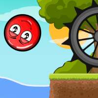 Super Ball - Rolling, Red Ball logo