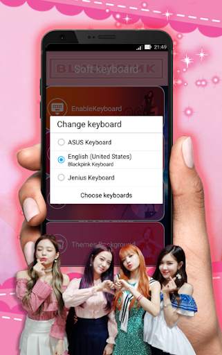 BLACKPINK Keyboard Theme screenshot 2