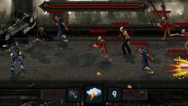 Zombie invasion : shooting games 2d screenshot 6