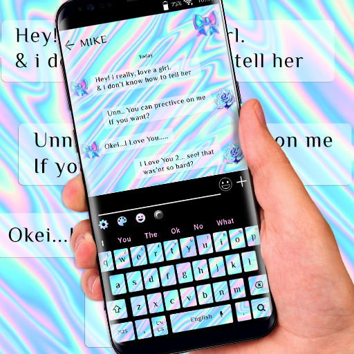 Holographic Keyboard Theme icon