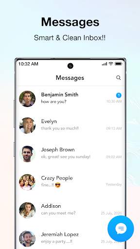 Messages screenshot 1