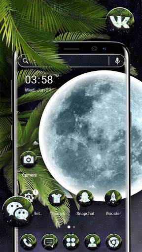 Moon Night Theme Launcher screenshot 1