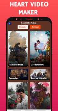 Heart Video Maker : New Photo Effect Video Maker screenshot 4