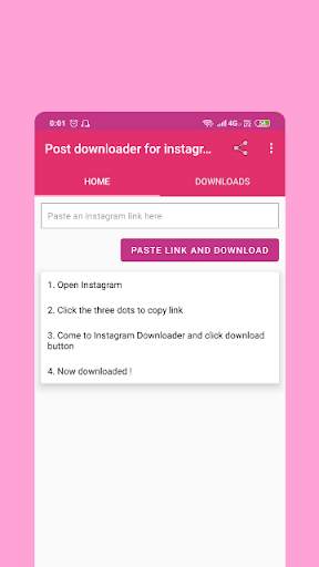 Post downloader for Instagram screenshot 3