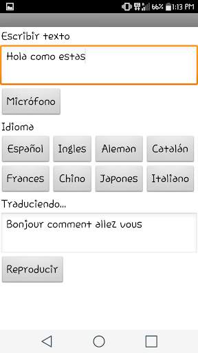 Traductor idiomas скриншот 4