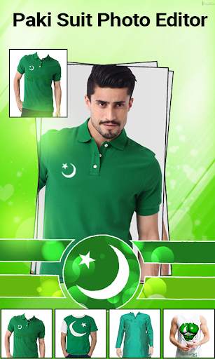 Pak Flag Independence Day 14 Aug Suit Photo Editor screenshot 2