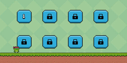 Ninja Frog - Platformer screenshot 2