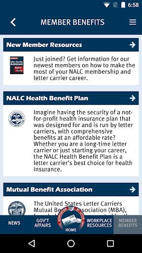 NALC Member App screenshot 5
