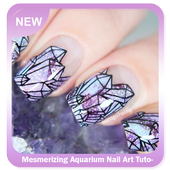 Mesmerizing Aquarium Nail Art Tutorial icon