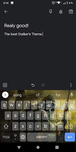 STALKER Keyboard Theme ( S.T.A.L.K.E.R game ) screenshot 1