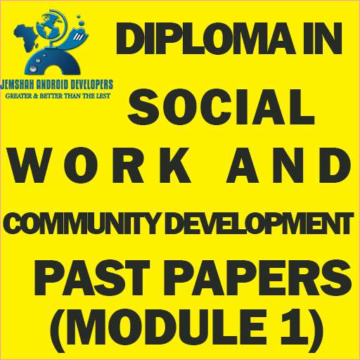 DIPLOMA IN SOCIAL WORK AND COMMUNITY DEVELOPMENT 1.0