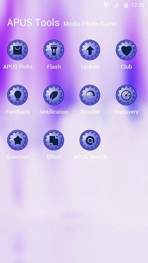 Purple|APUS Launcher theme screenshot 3