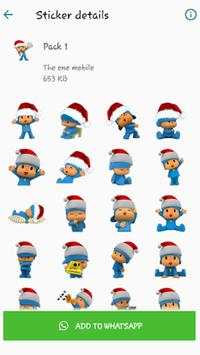 Pocoyo stickers For WhatsApp screenshot 3