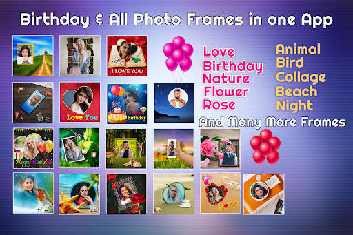 Birthday Photo Frame Maker App screenshot 18