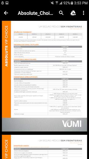 VUMI Plans screenshot 3