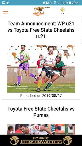 Free State Cheetahs Rugby screenshot 8