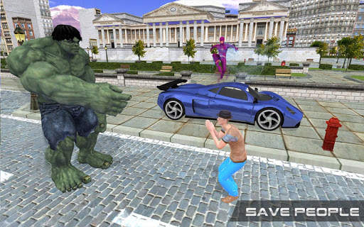 Real Speed Robot Hero: NY Crime City Battle screenshot 13