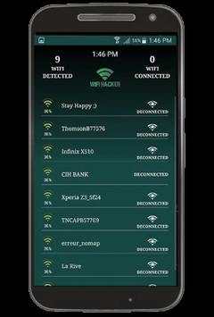 Wifi password Hacker 2018 for free prank screenshot 1