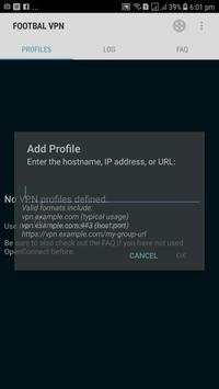 Footbal vpn screenshot 4
