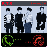 Fake Call From BTS icon