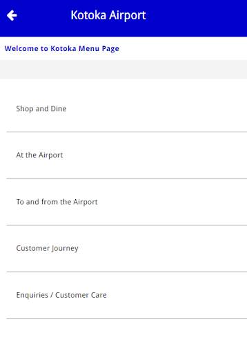 Ghana Airports (Official App) screenshot 2