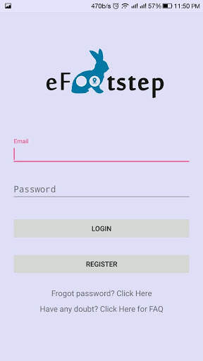 efootstep mApp screenshot 2