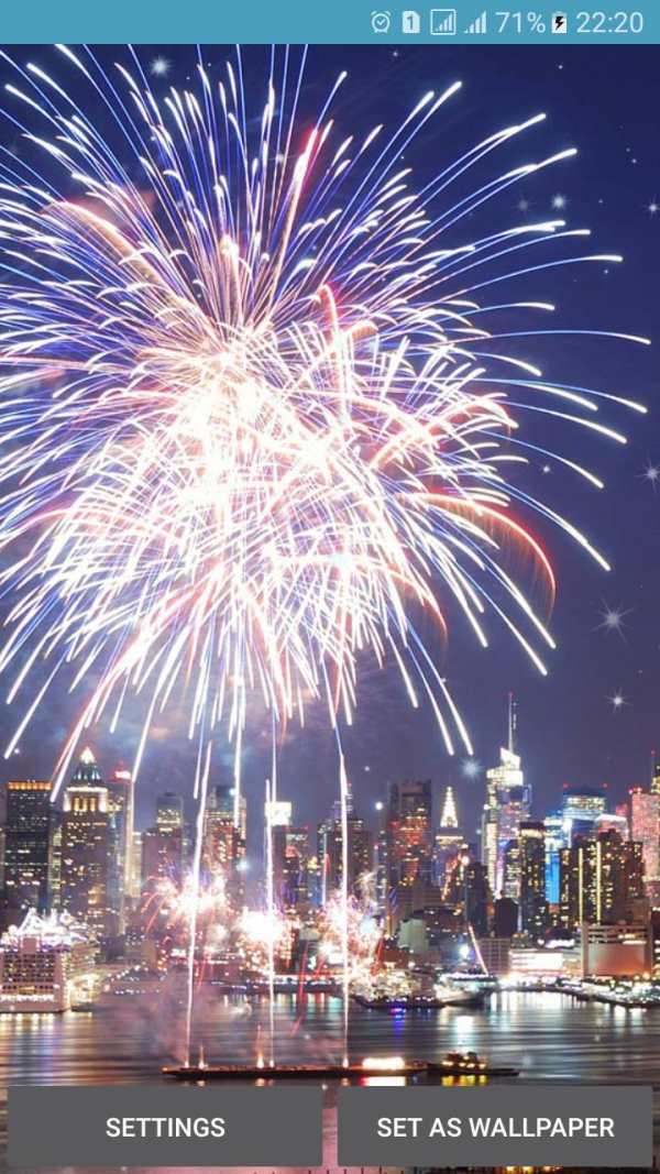 New Year Live Wallpaper screenshot 2