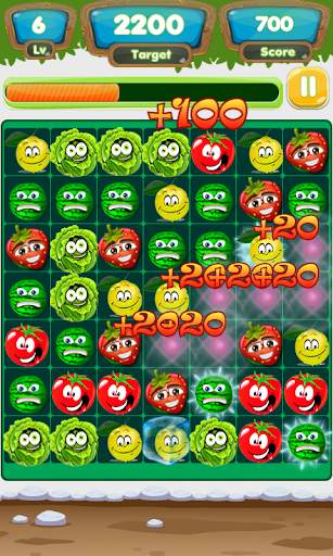 Fruit & Veggies : Link Line Match 3 Puzzle Game screenshot 15
