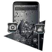 Black Tech Cube Launcher Theme 1.1.1