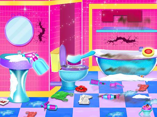 Princess House Cleaning - Home CleanUp for Girls screenshot 4