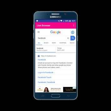 Lion Browser screenshot 3