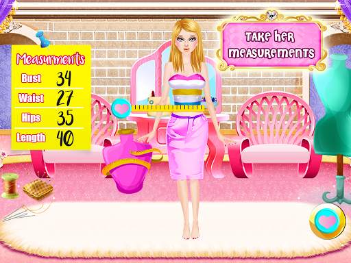 Princess Tailor Boutique - Dresses Color by Number screenshot 1