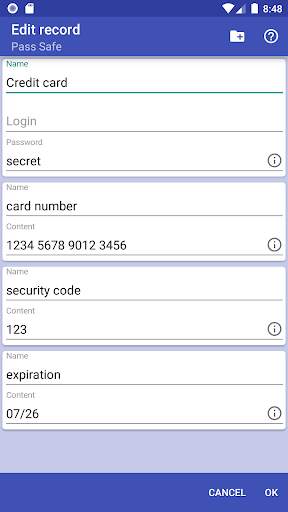 Pass Safe screenshot 2