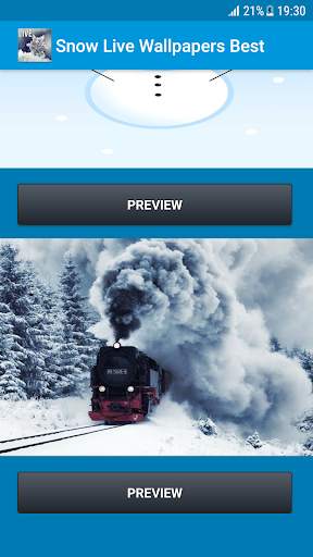 Live Snow Wallpapers screenshot 3