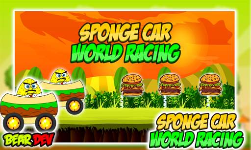 Sponge Car World Racing screenshot 1