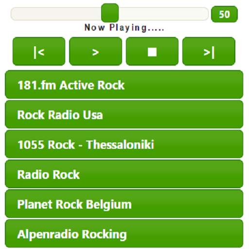 Rock Radio Player Live Music 1.0