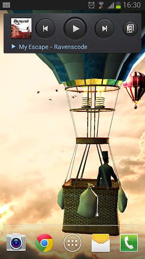 Hot Air Balloon 3d Wallpaper screenshot 5