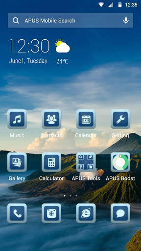 Nature-APUS Launcher theme screenshot 1